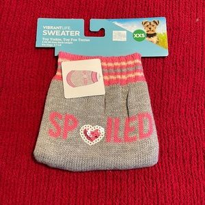 Vibrant life sweater for dogs, XXS